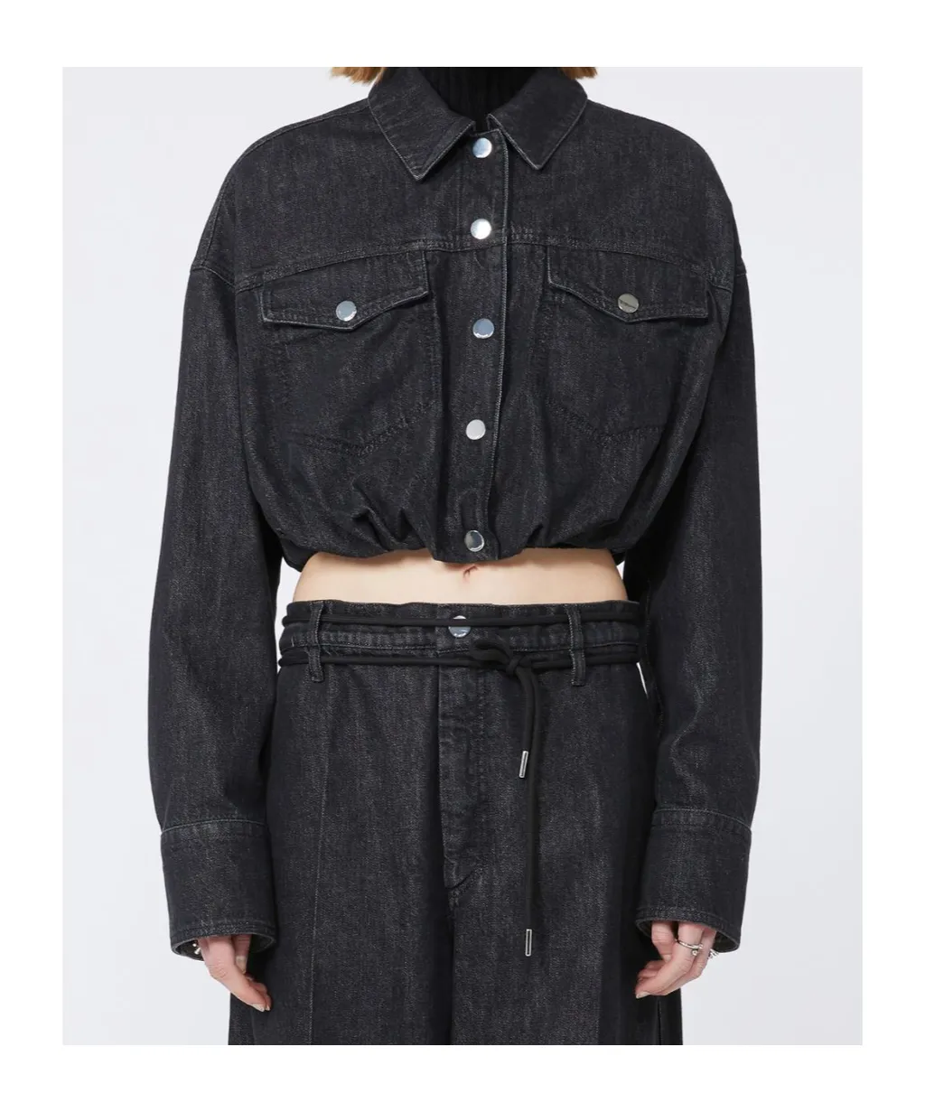 Sportmax Button-Up Denim Jacket