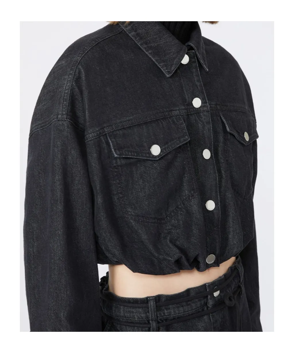 Sportmax Button-Up Denim Jacket