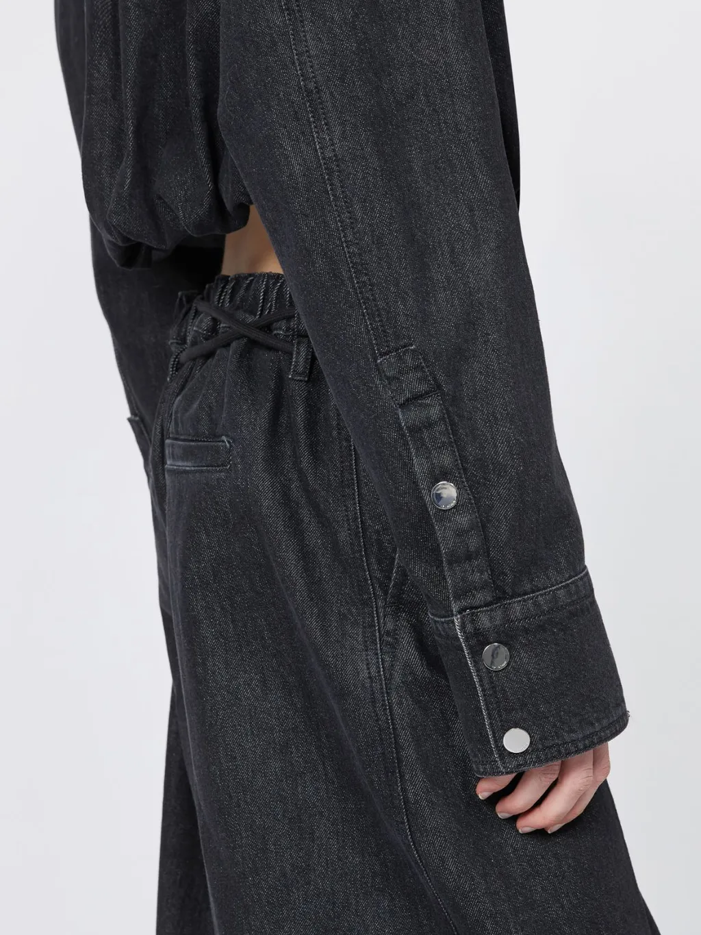 Sportmax Button-Up Denim Jacket