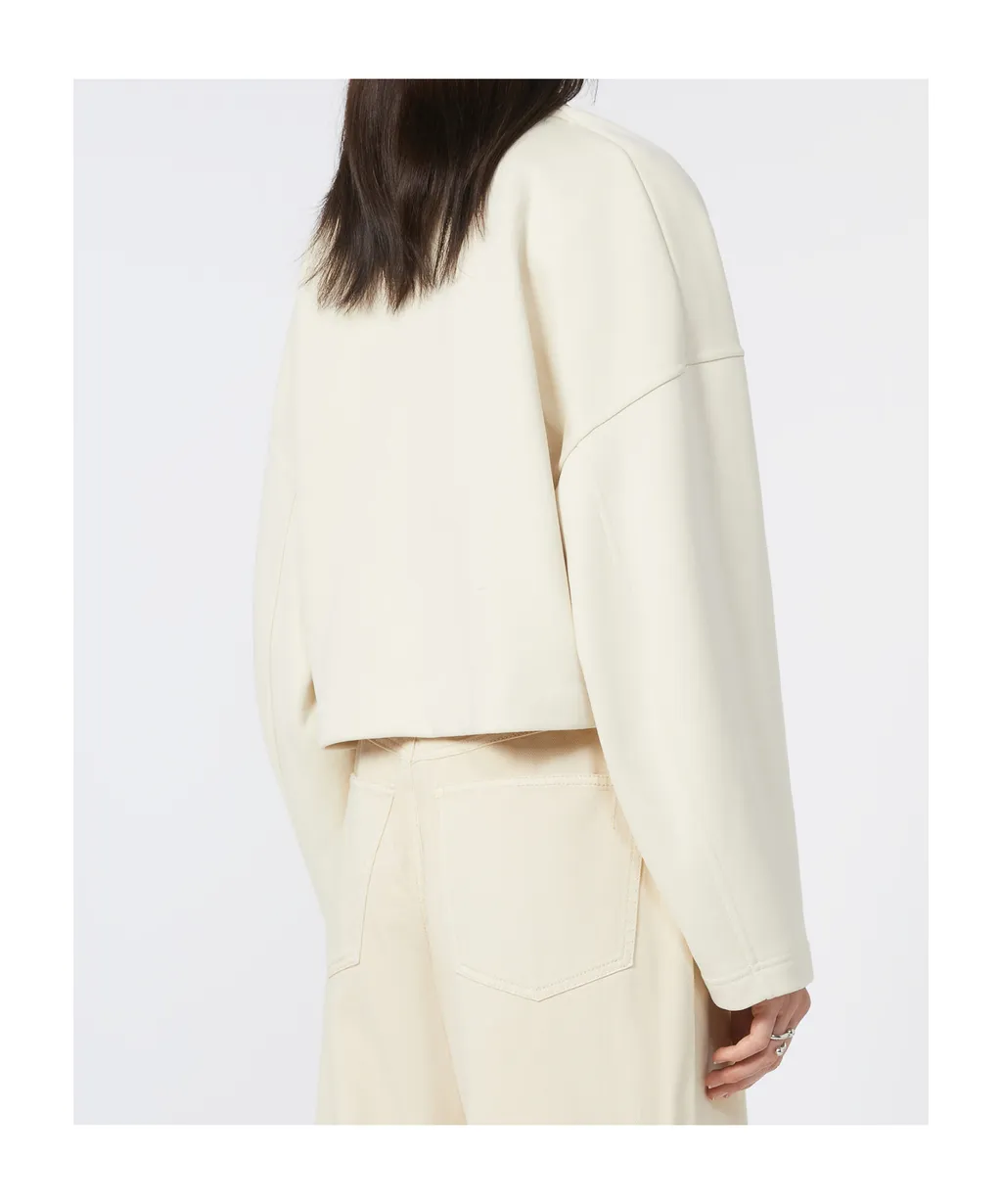Soft Sweatshirt With Double-Layer Effect