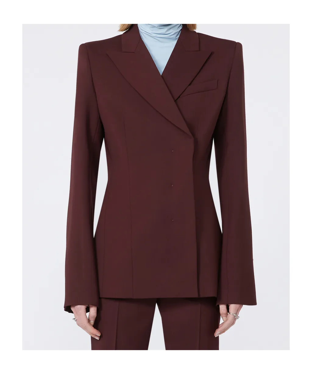 Long-Sleeved Suit Jacket