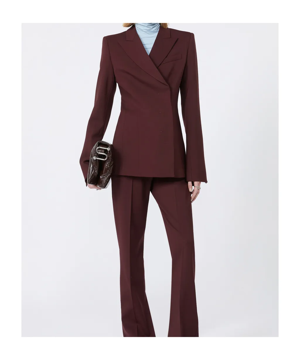 Long-Sleeved Suit Jacket