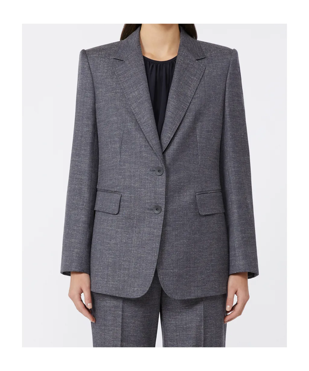 Max Mara Studio Hodeida Single-Breasted Blazer