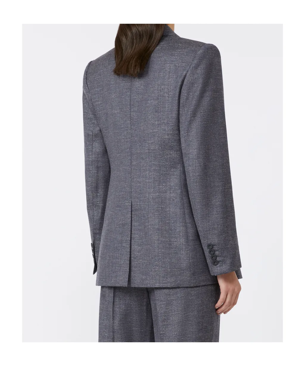 Max Mara Studio Hodeida Single-Breasted Blazer