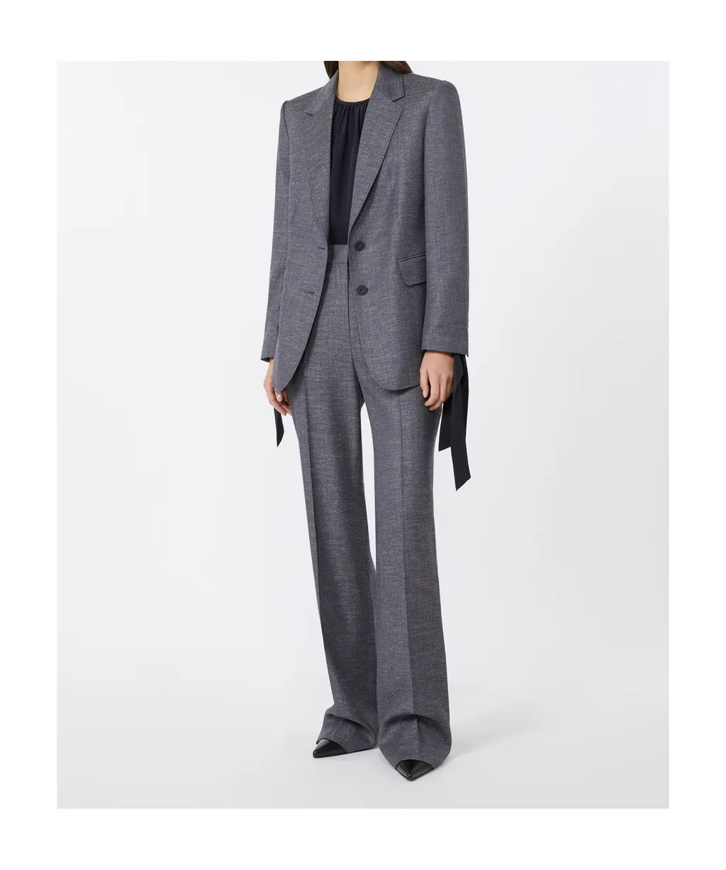 Max Mara Studio Hodeida Single-Breasted Blazer