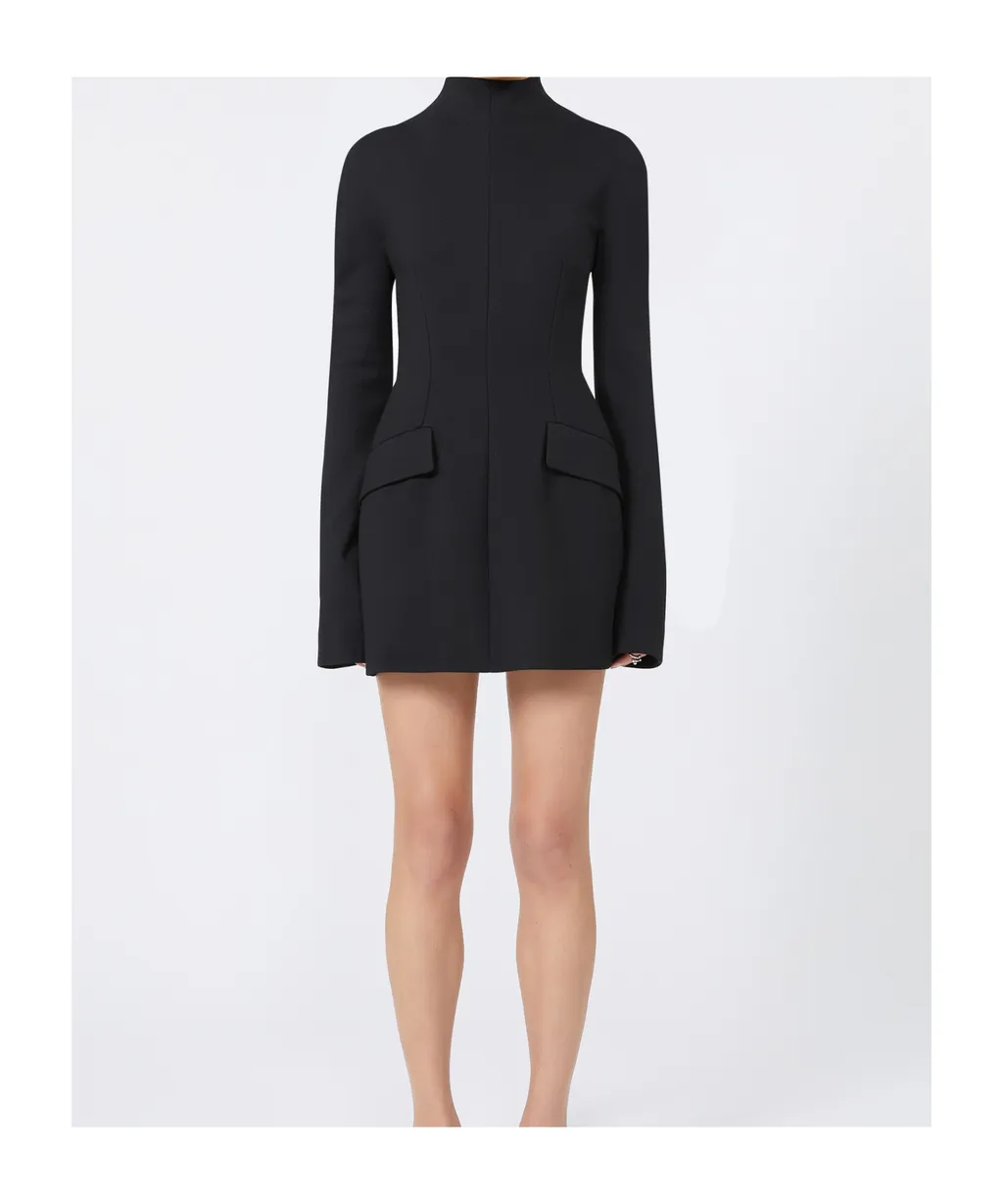 Sportmax Tefrite Long-Sleeved Mini Dress