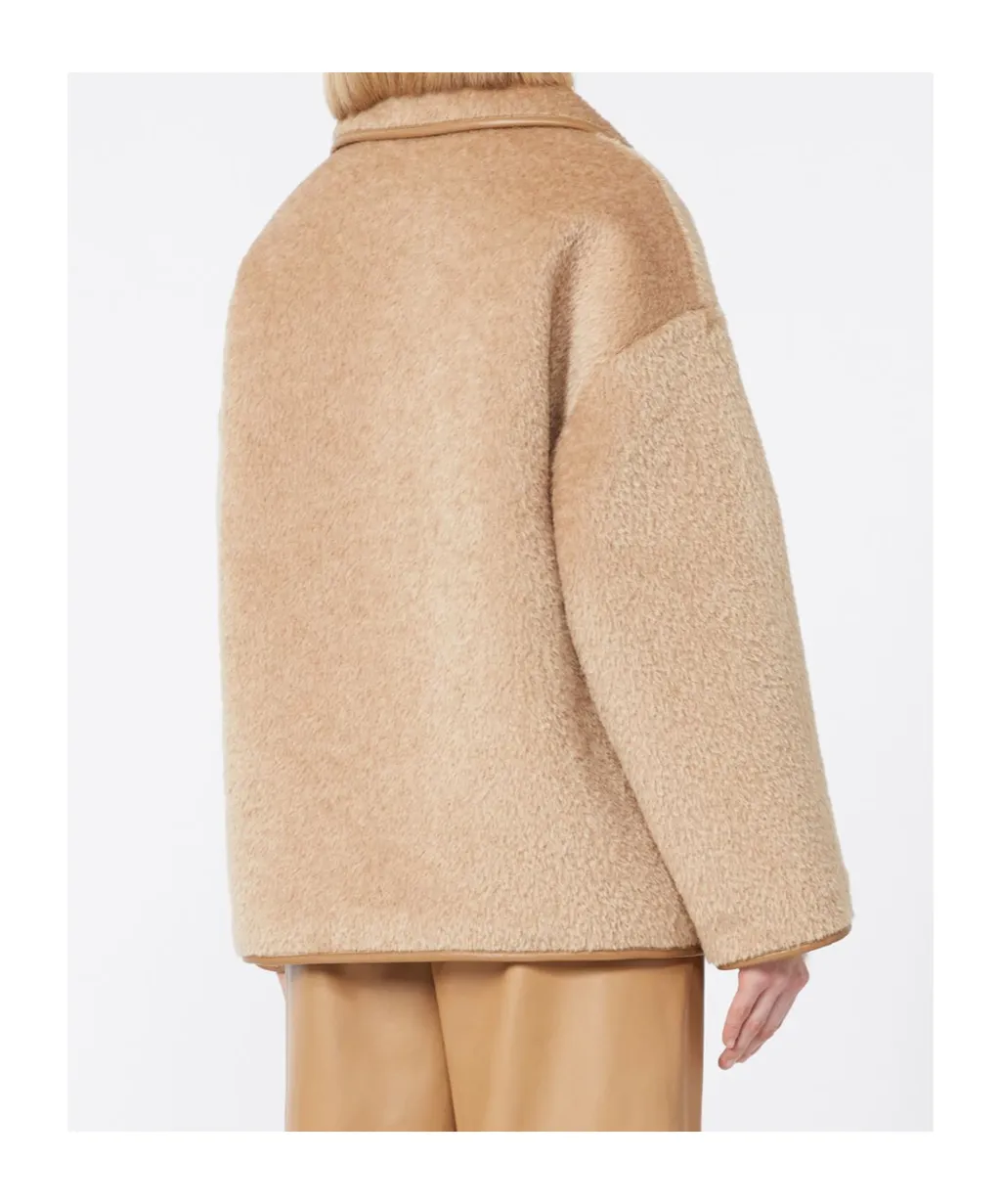 Max Mara Studio Long-Sleeved Button-Up Jacket