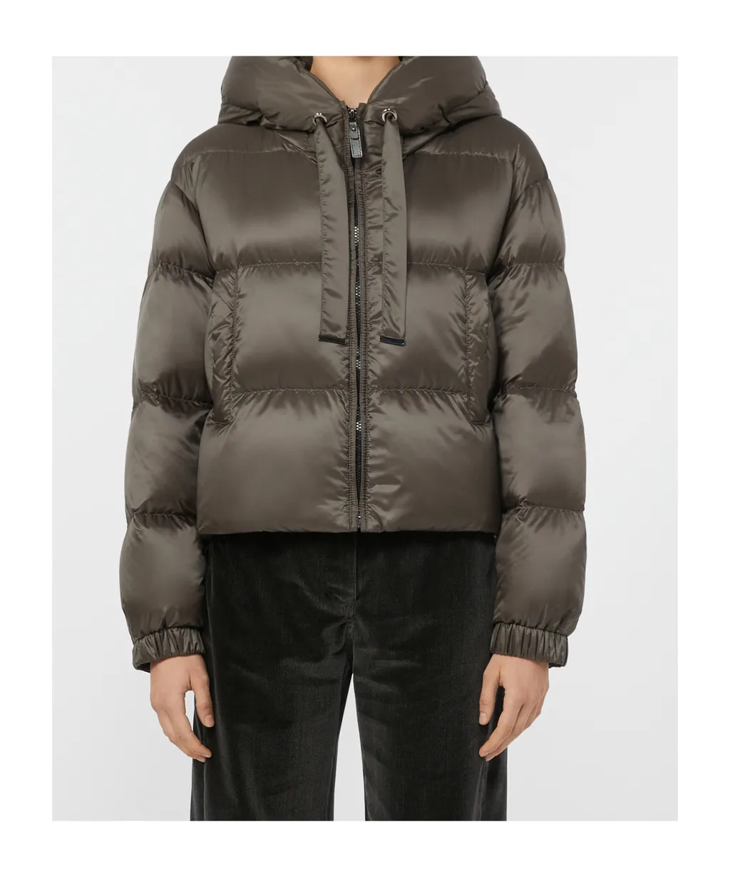 Max Mara Hooded Quilted Jacket