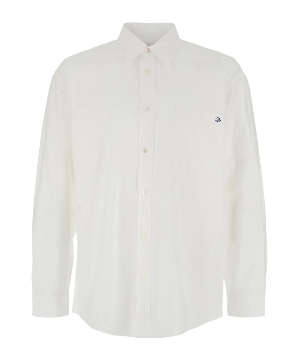 Dunst Shirt With Front Pocket And Logo
