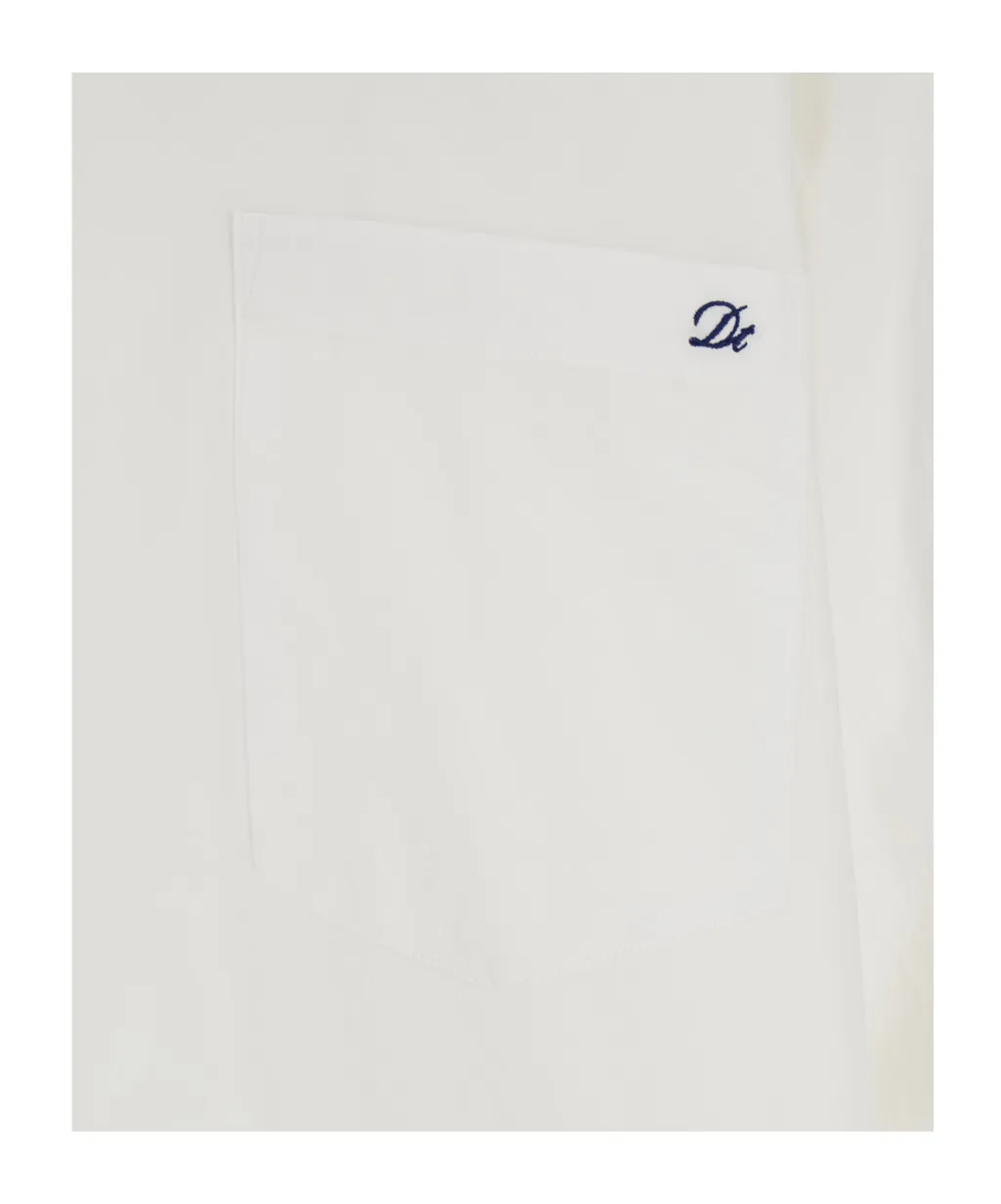 Dunst Shirt With Front Pocket And Logo