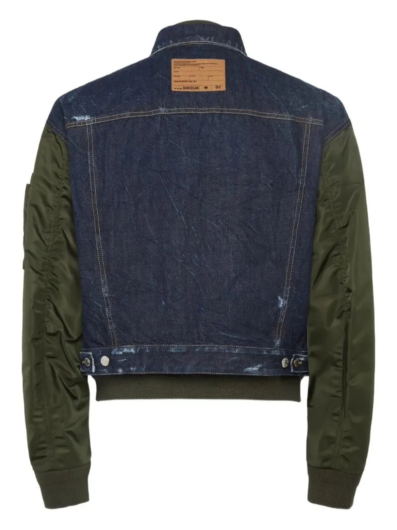 Dsquared2 Aviator Hybrid Bomber Jacket