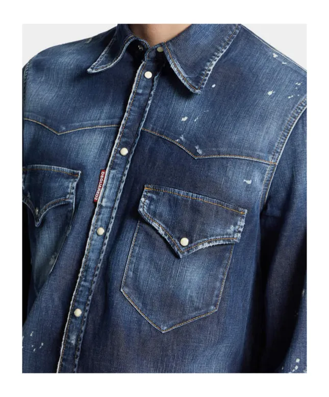 Dsquared2 Fashion Western Shirt