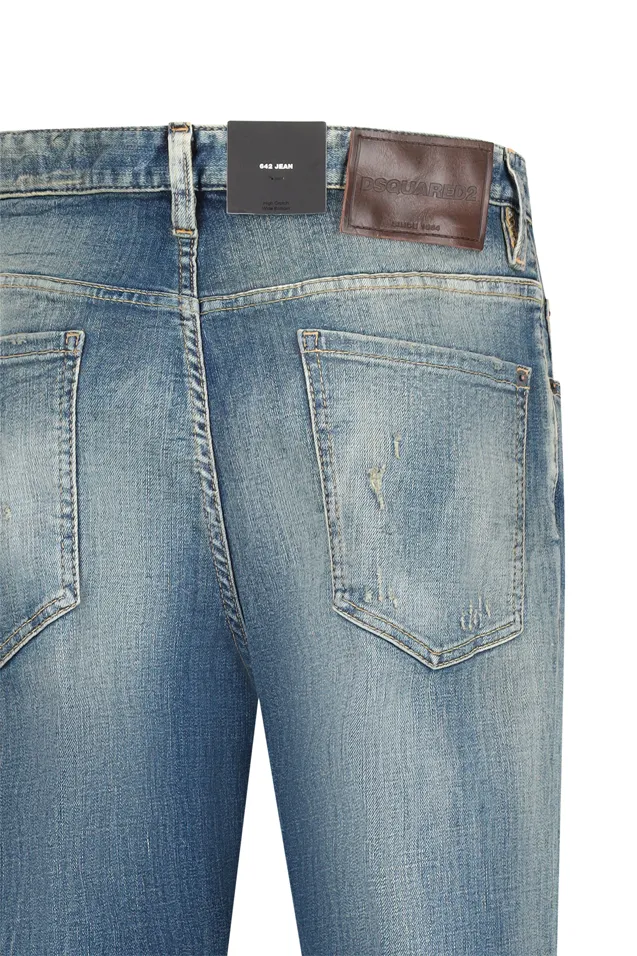 Dsquared2 642 Straight Leg Jeans
