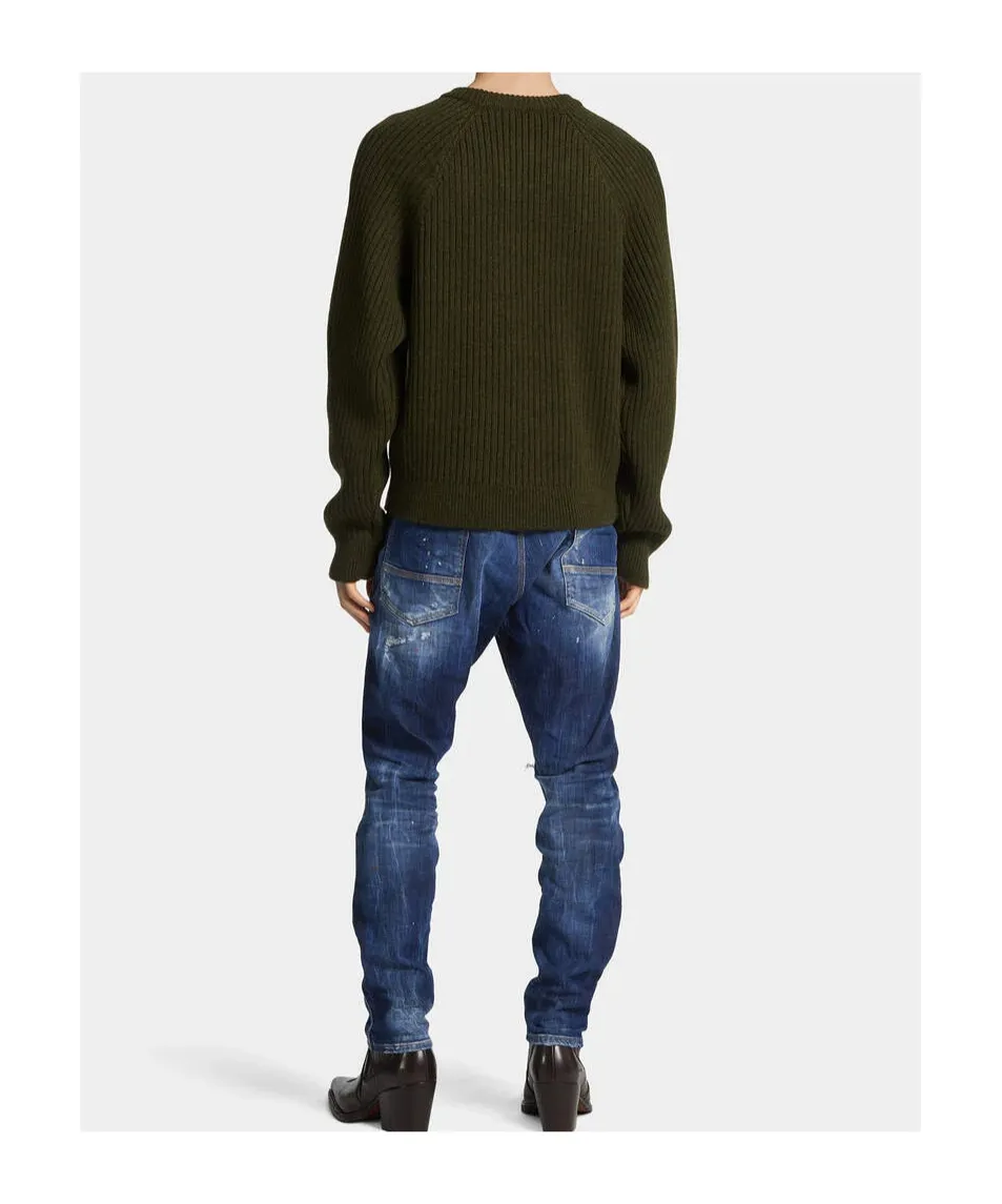 Dsquared2 Medium Ripped Cool Guy Mini Front Jeans