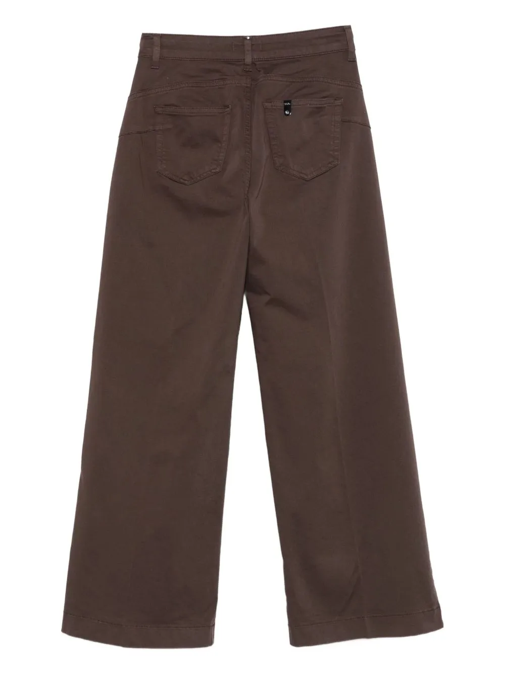 Pockets Wide-Leg Trousers