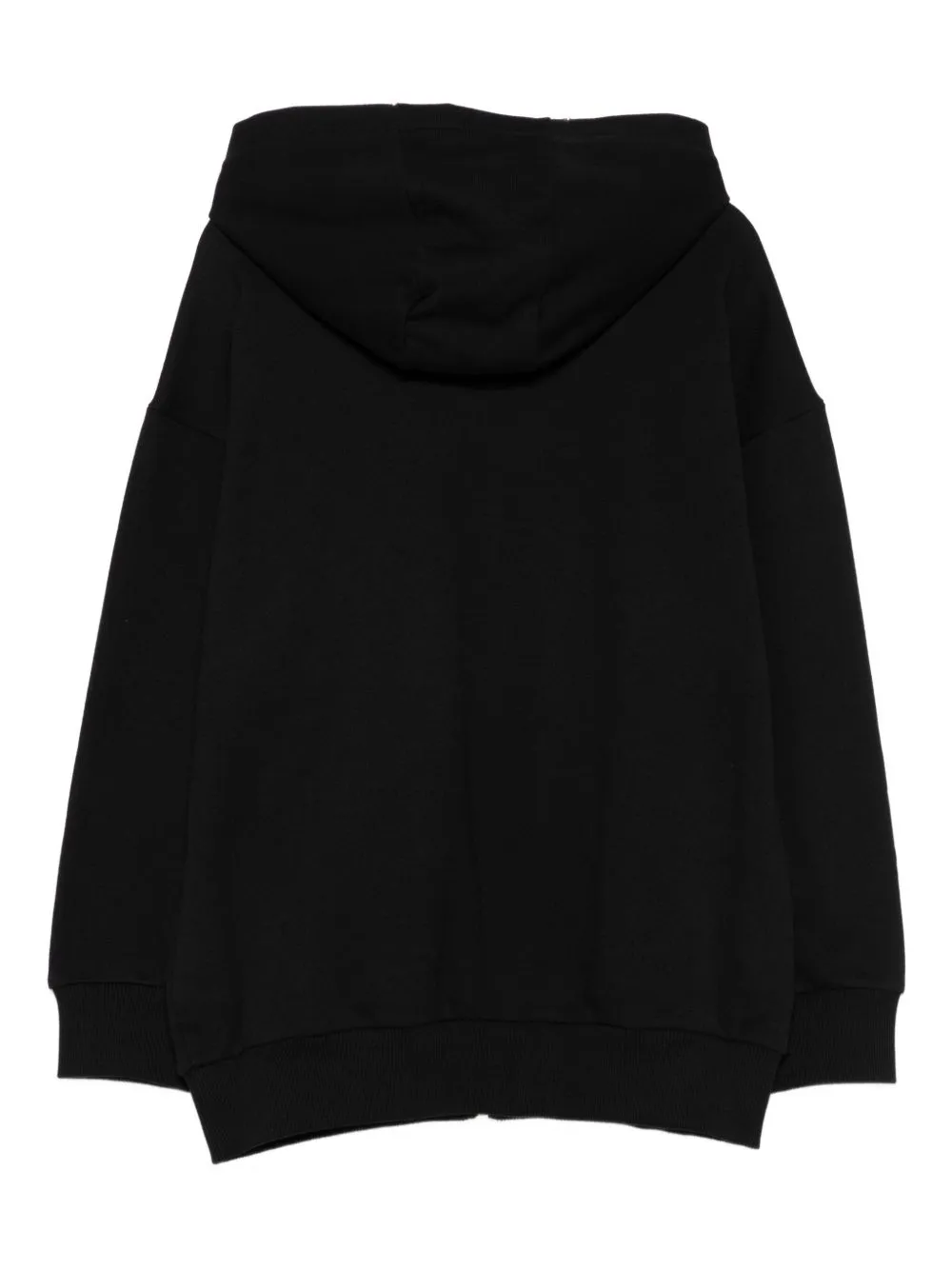 Logo-Print Zip-Up Hoodie