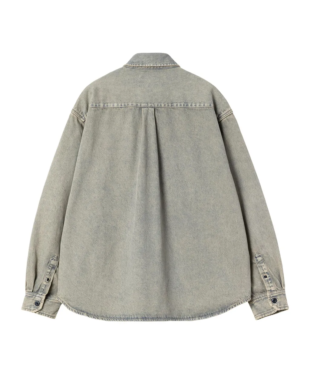 Button-Fastening Patch-Pocket Shirt