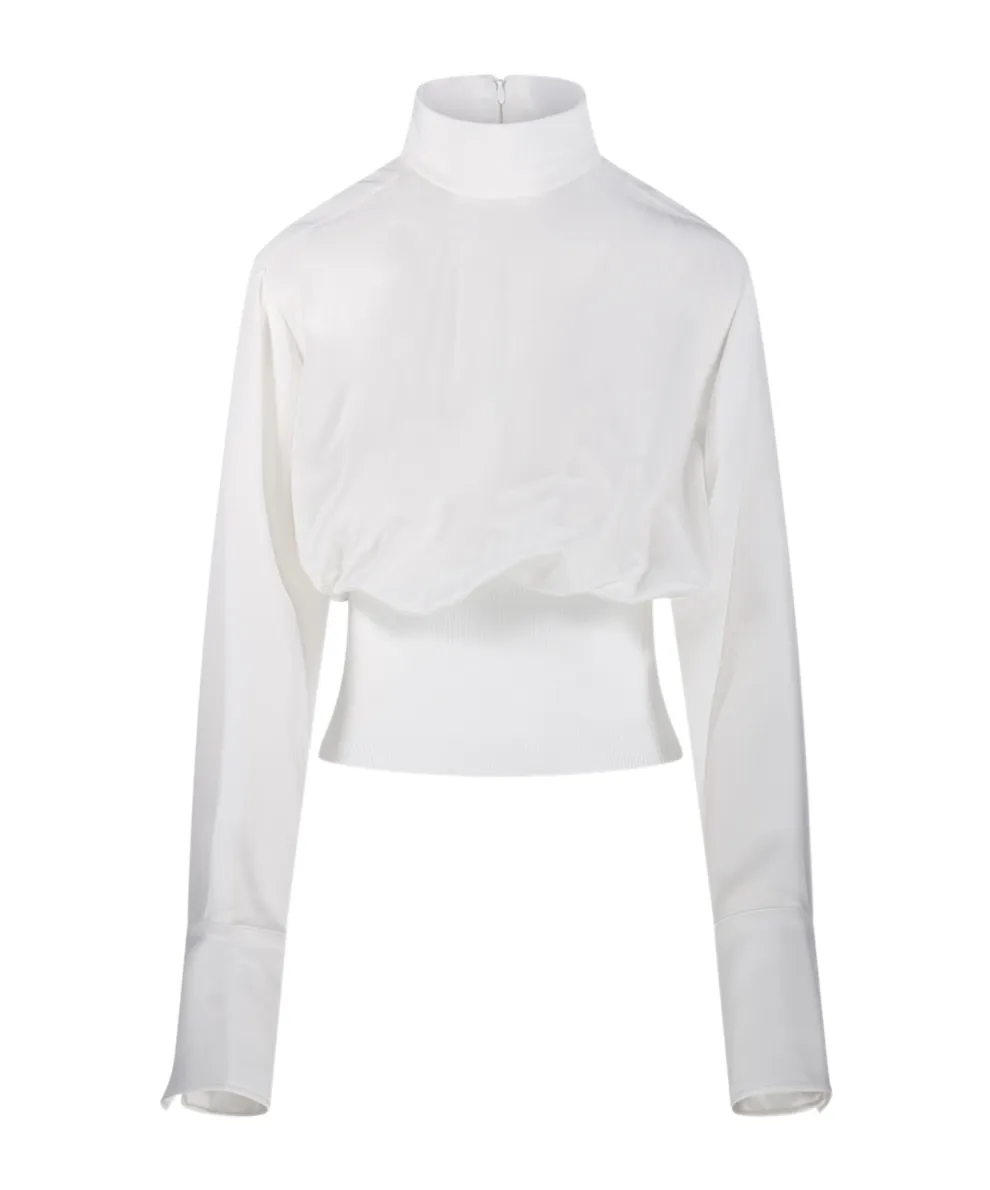 Sportmax Long-Sleeved Blouse