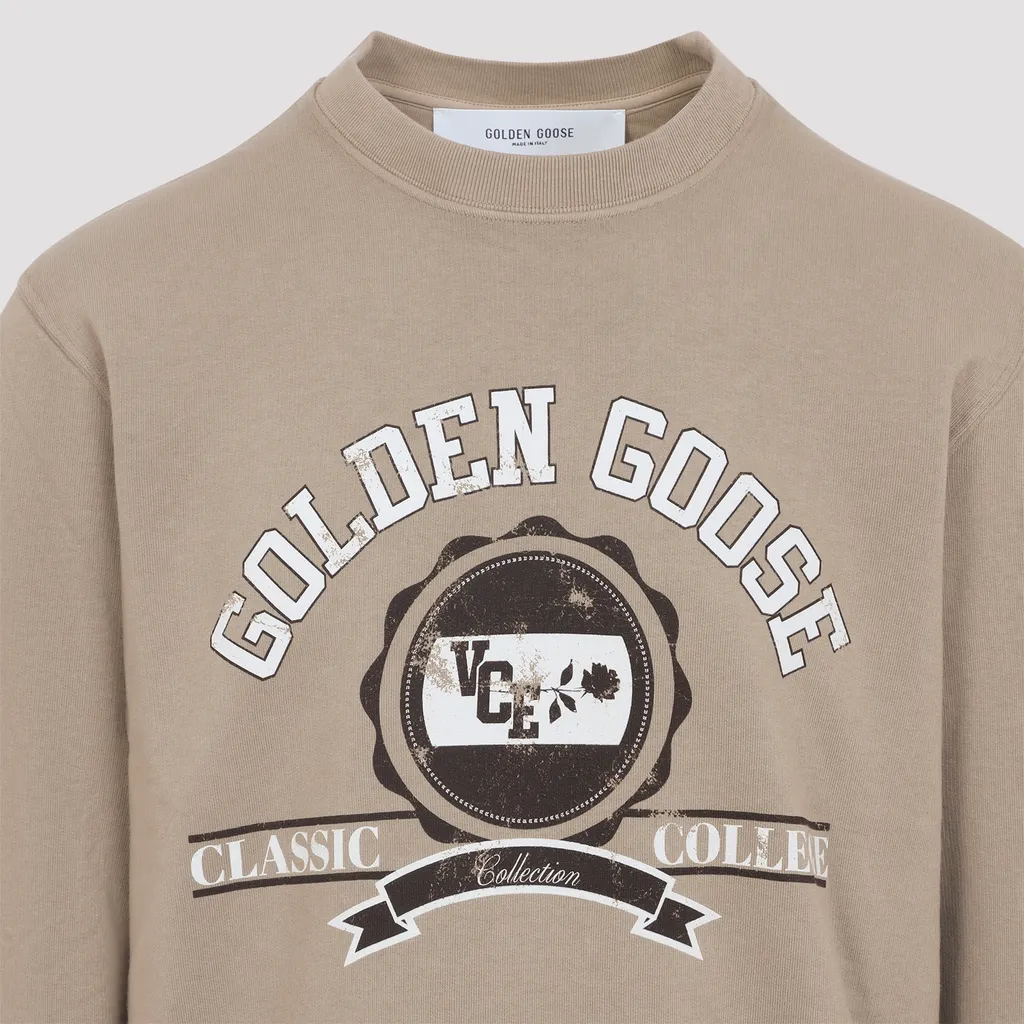 Golden Goose Deluxe Brand Graphic Printed Crewneck Sweatshirt
