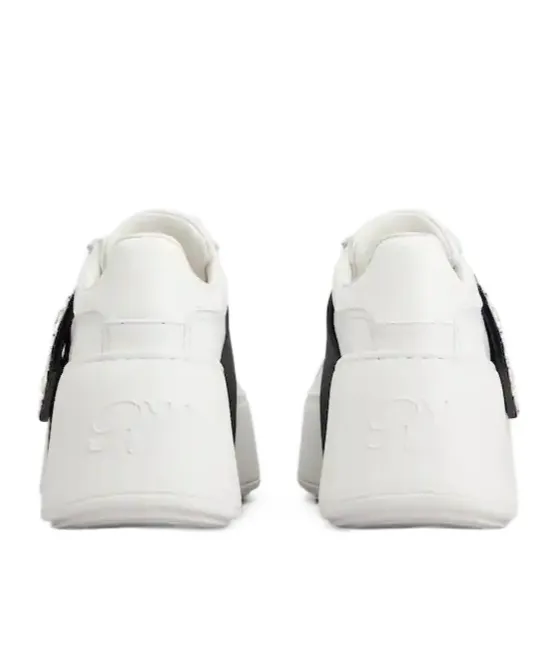 Roger Vivier Viv' Skate Embellished Sneakers