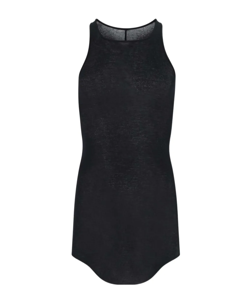 Rick Owens Curved Hem Tank Top