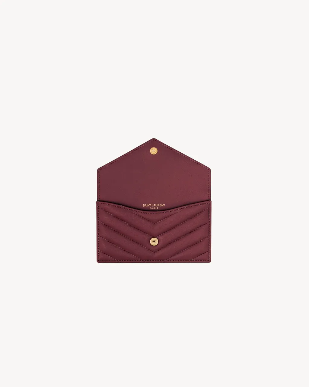 Saint Laurent Cassandre Matelassé Card Case