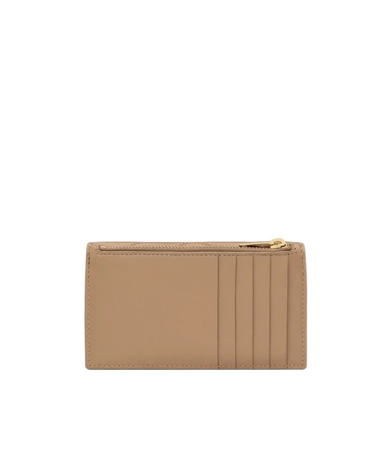 Saint Laurent Cassandre Matelassé Card Case