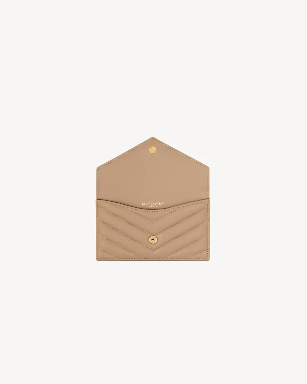 Saint Laurent Cassandre Matelassé Card Case