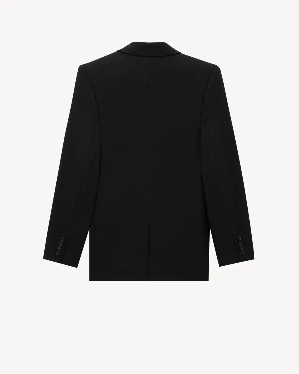 Cassandre Double-Breasted Wool Gabardine Blazer