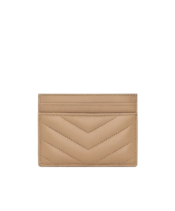 Saint Laurent Cassandre Matelass Card Case
