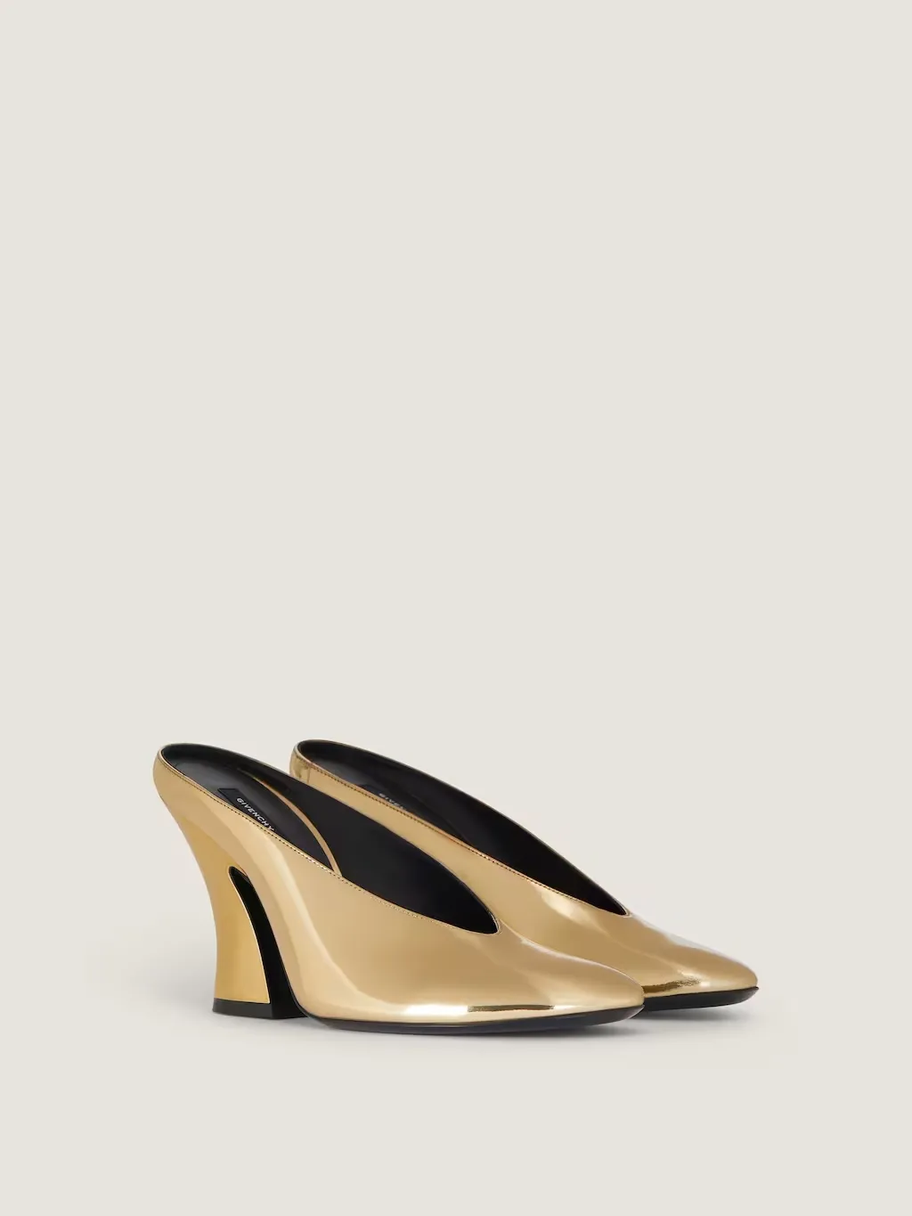 Givenchy Sculpted Slip-On Heeled Mules