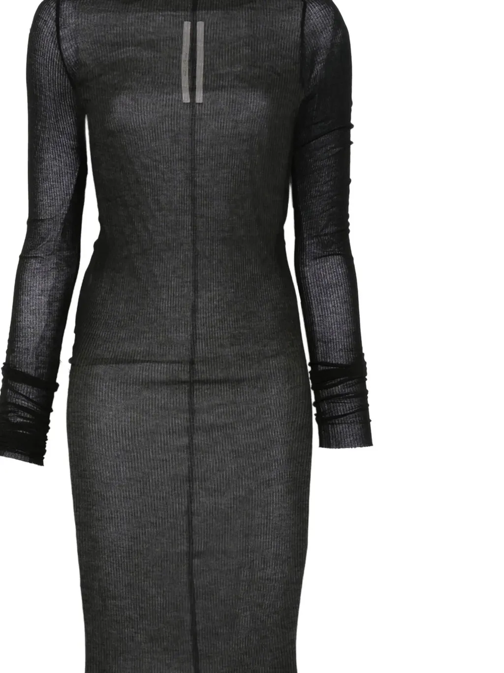 Rick Owens Long-Sleeved Midi Dress