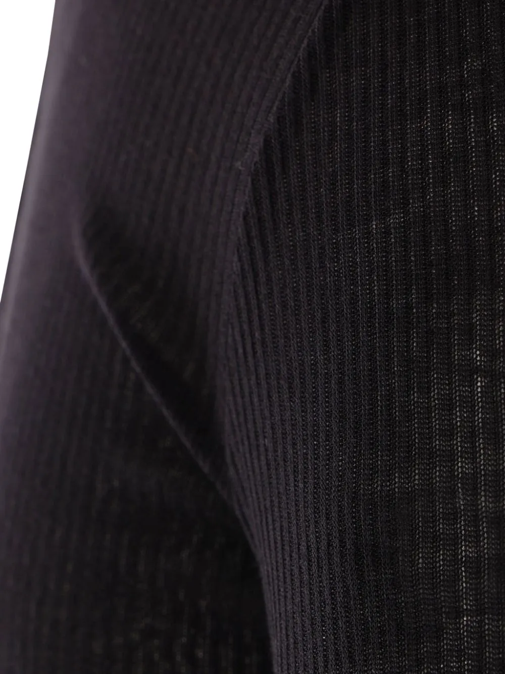 Rick Owens Ribbed Long Sleeve Top