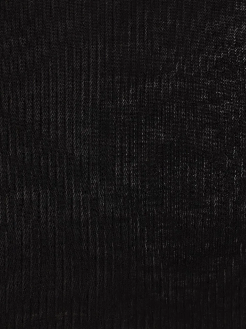 Rick Owens Ribbed Long Sleeve Top