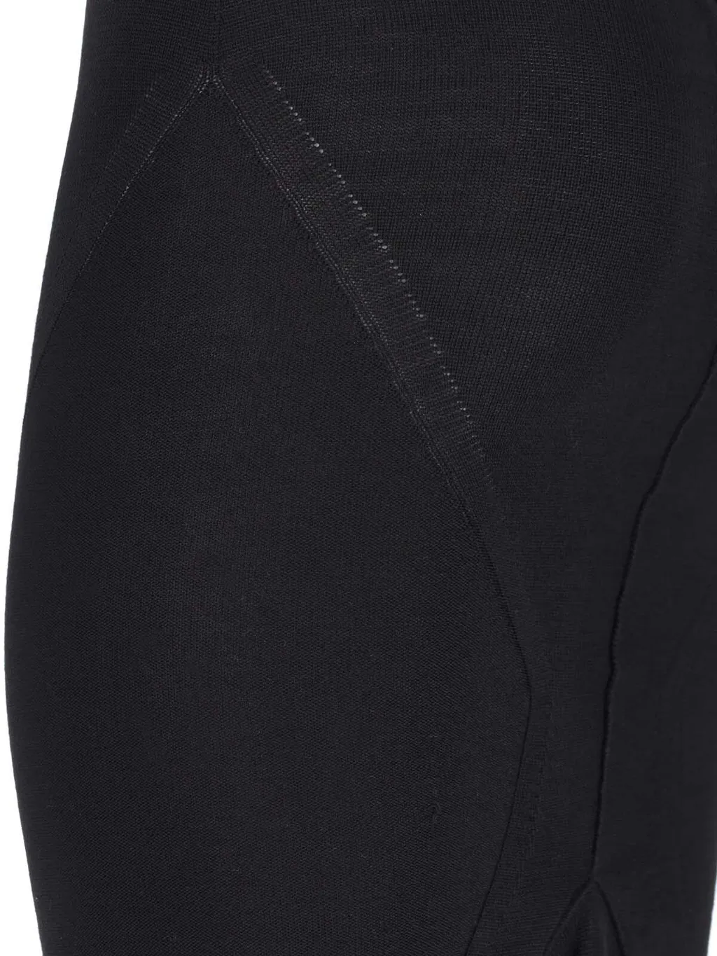 Rick Owens Draped Detailed Midi Skirt