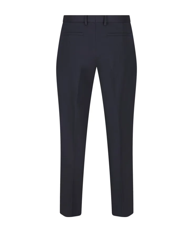 Tonal Stitching Tailored Trousers