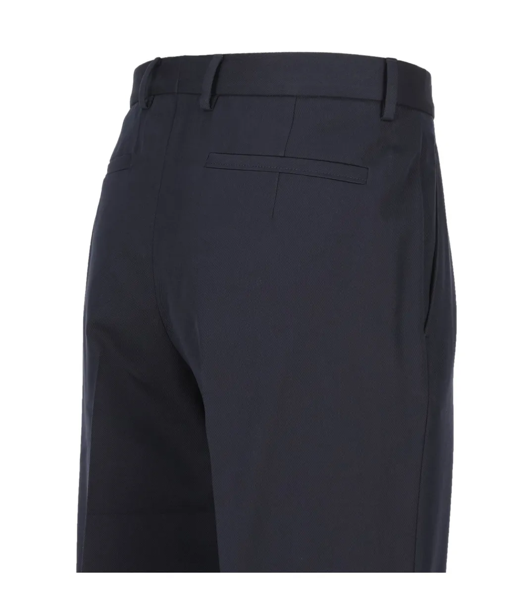 Tonal Stitching Tailored Trousers