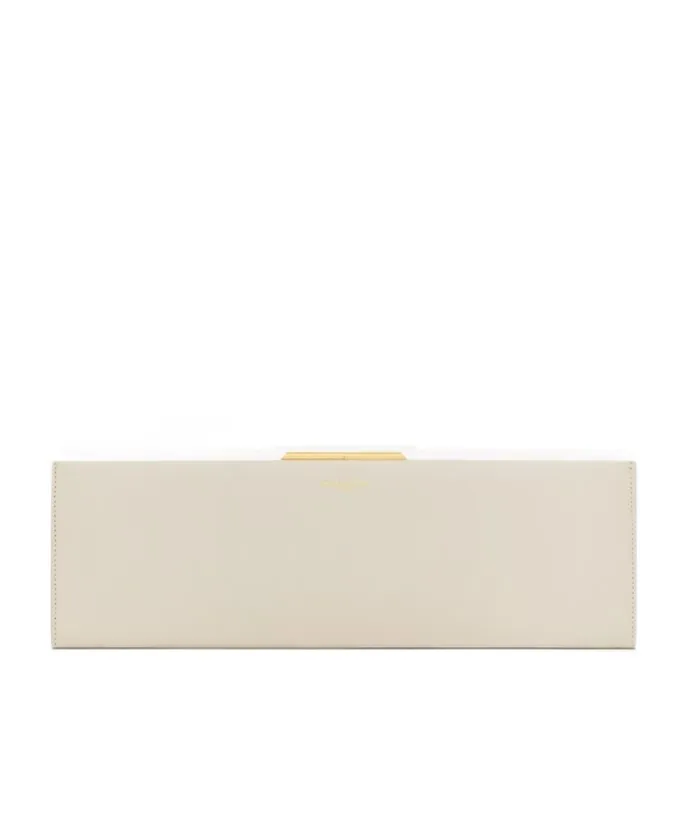 Midnight Large Clutch In Smooth Leather