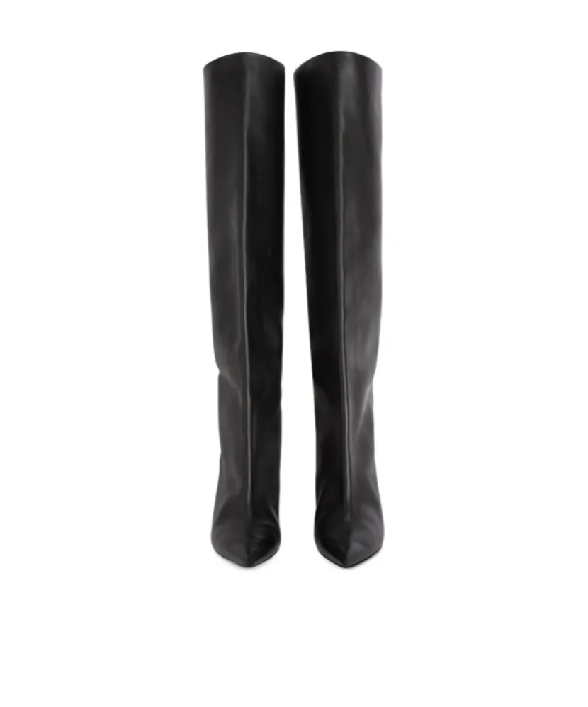 Jil Sander	Pointed Toe Knee-High Boots