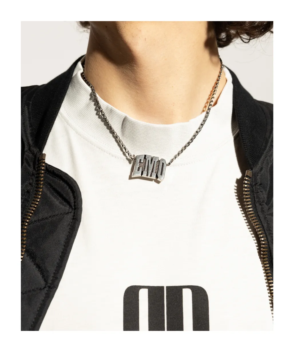 Emo Logo Pendant Necklace