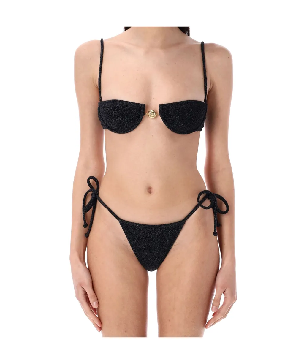 Bows-Detail Bikini Panties