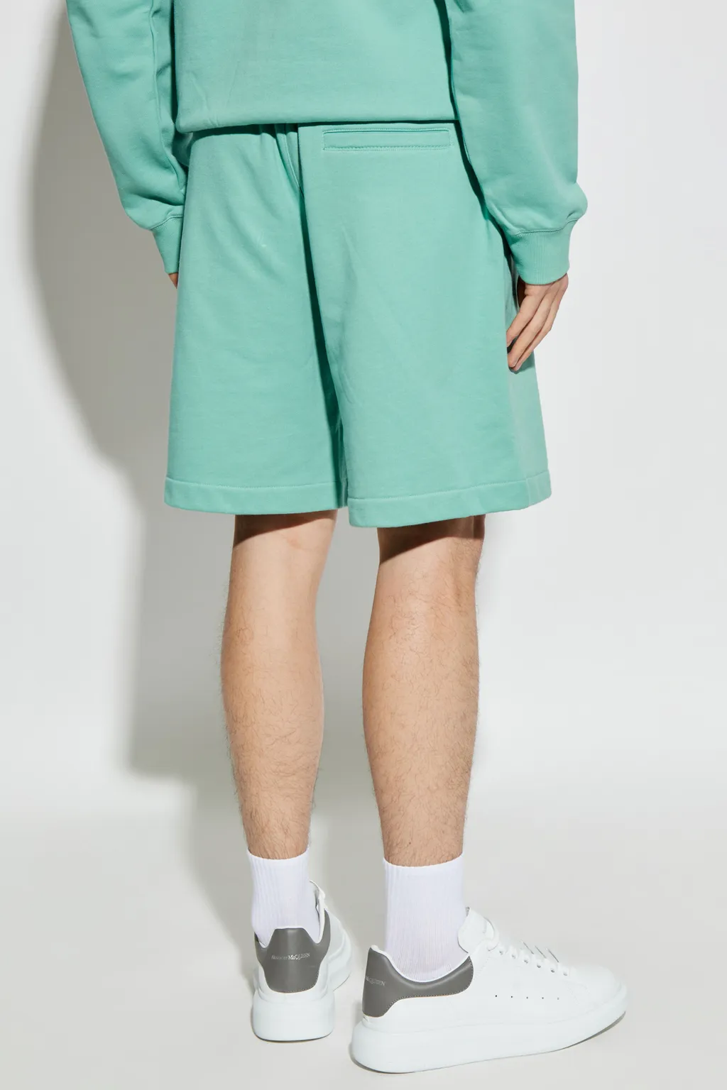 Versace Medusa-Patch Elasticated Waistband Shorts