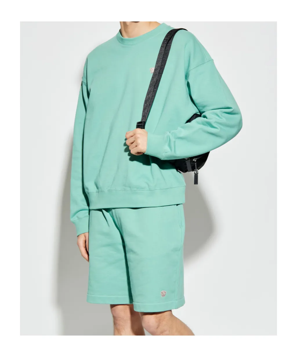 Versace Medusa Head Patch Crewneck Sweatshirt