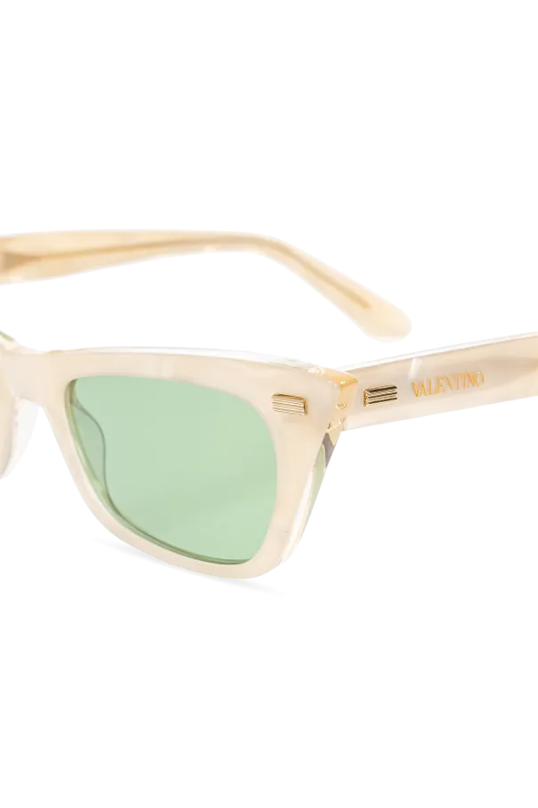Valentino Eyewear Irregular Frame Sunglasses