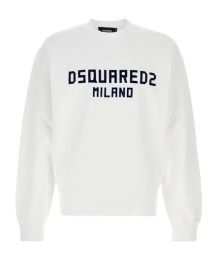 Dsquared2 Logo Printed Crewneck Sweatshirt
