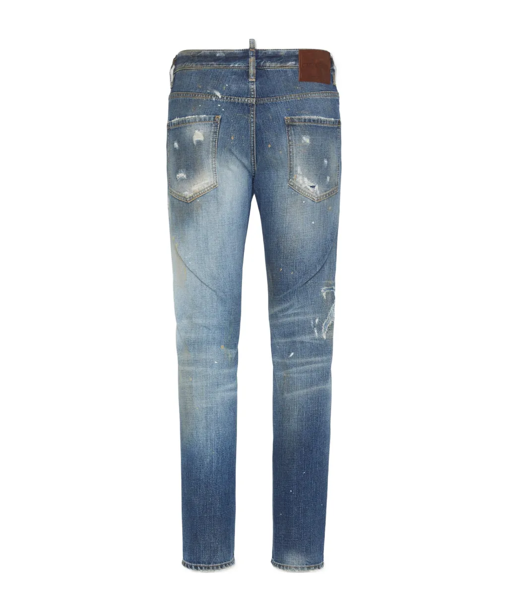 Dsquared2 Medium Pressed Scared Wash Cool Guy Distressed Jeans