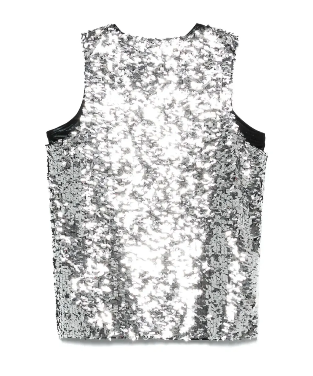 Sequined Vest