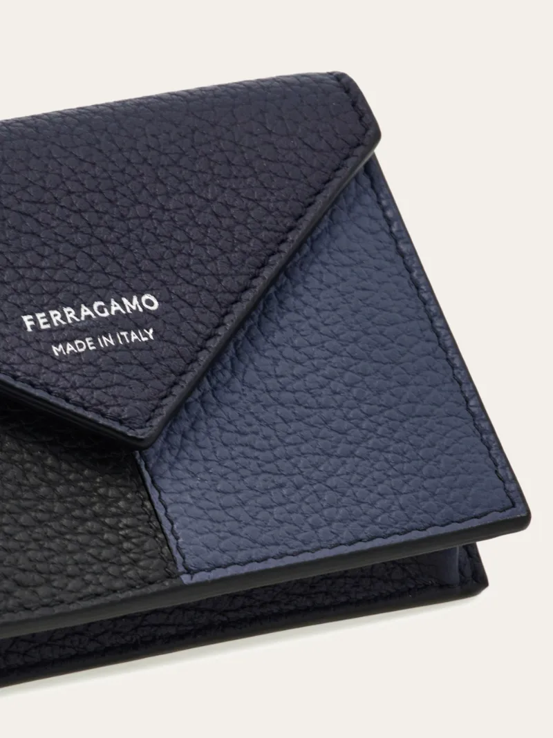 Color Block Credit Card Holder