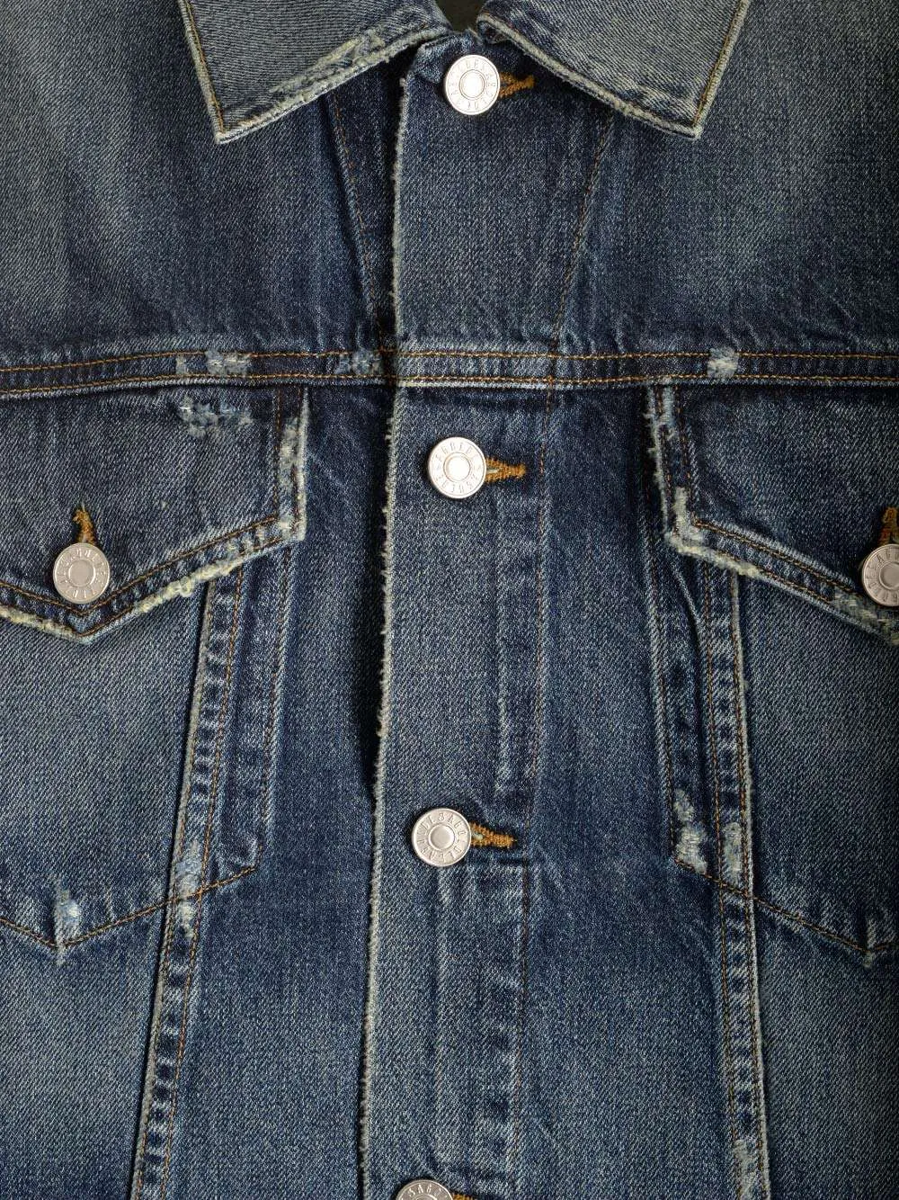 Lapel Long-Sleeved Denim Jacket