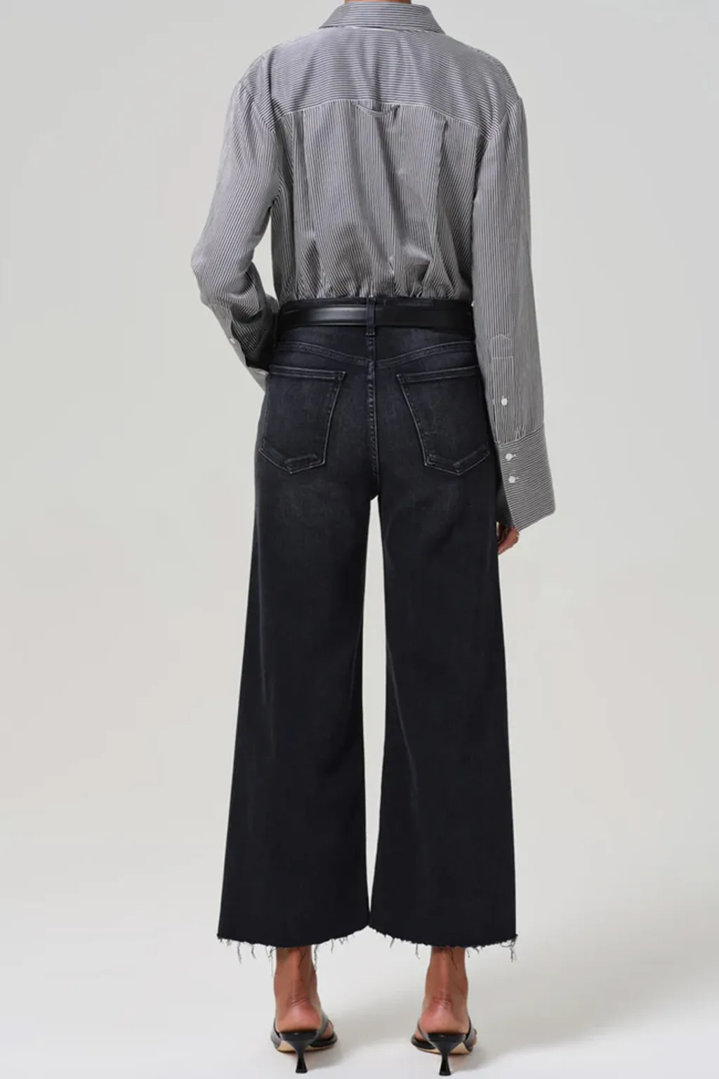 Citizens Of Humanity Lyra Raw Cut Hem Jeans
